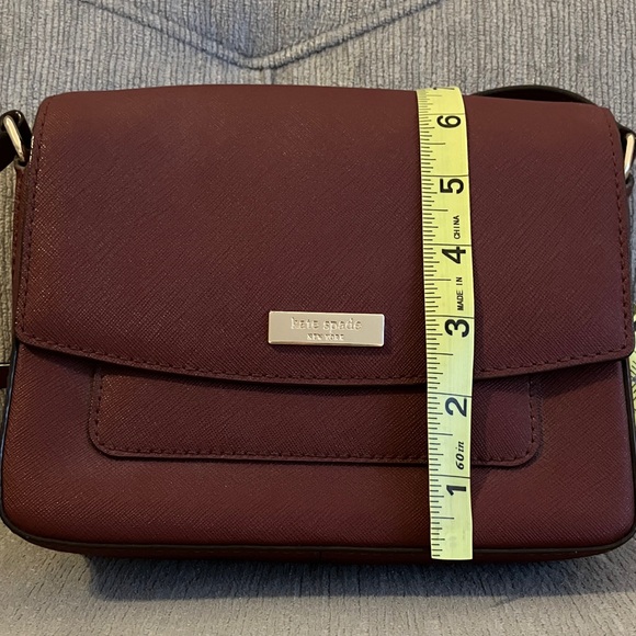 Kate Spade Burgundy Crossbody Bag - Picture 9 of 16